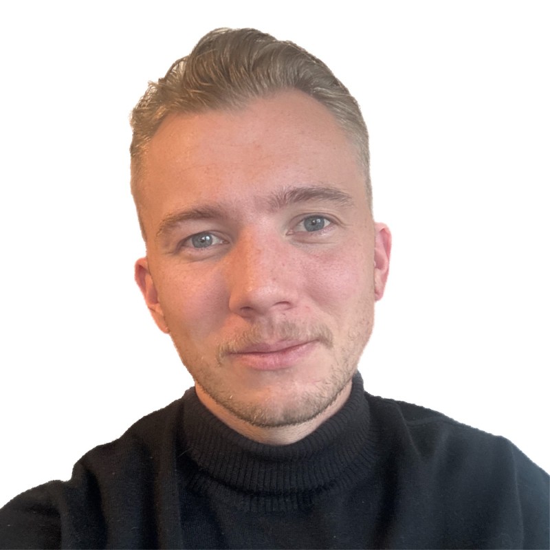 Albin Norlin, serviceansvarig på Cranepartner.